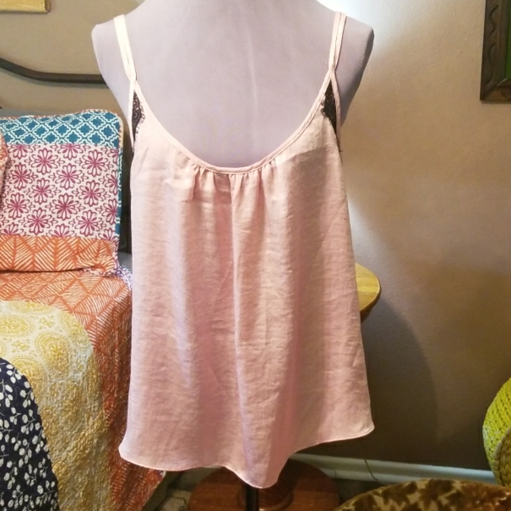 Silky Cami/Shorts Sleep Set L
